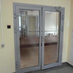 Алюминиевая дверь 1400×2000 мм. GFTD16205
