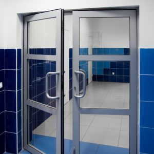 Алюминиевая дверь 700×2000 мм. GFTD9204 Алюминиевая дверь 700×2000 мм. GFTD9204
