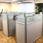 Глухая алюминиевая перегородка GFTD511