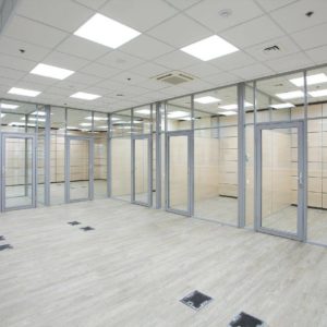 Офисная алюминиевая перегородка Офисная алюминиевая перегородка